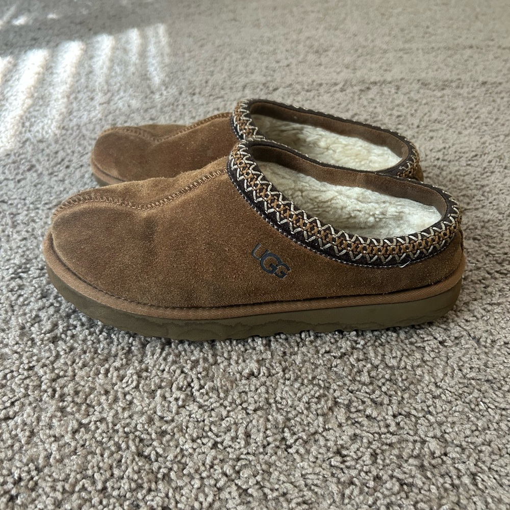 UGG Brown Tasman Slippers